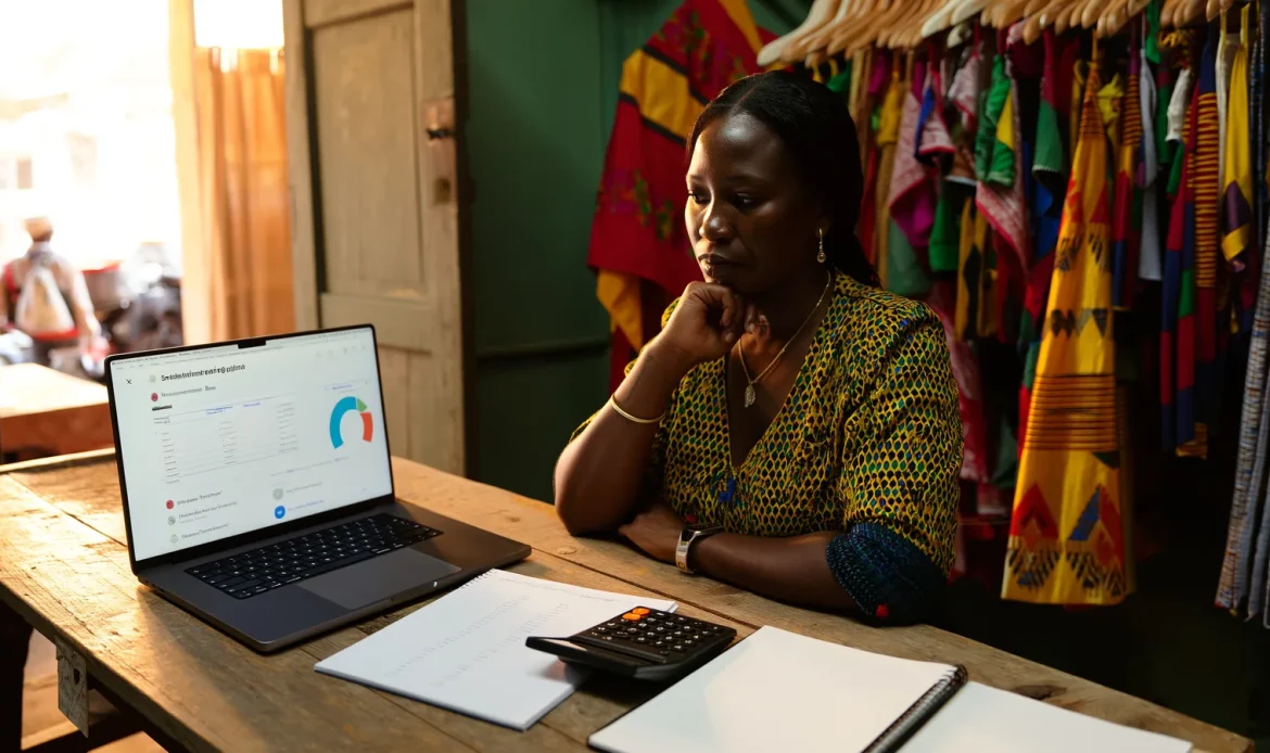 Publicité Facebook au Sénégal : budget, ROI 1 Une commerçante sénégalaise calcule le budget de ses publicités Facebook à Dakar